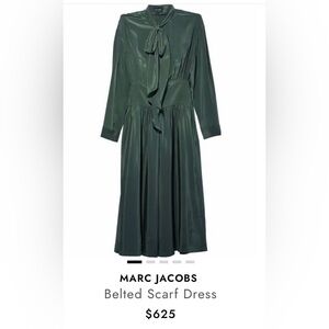 Marc Jacobs Belted Scarf Dress